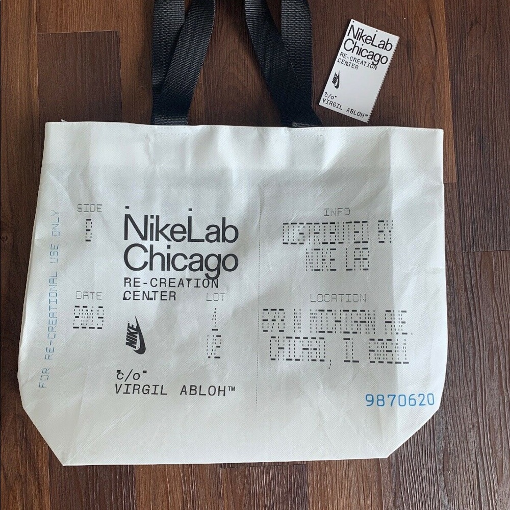 Nikelab X Off White X Virgil Abloh Tote bag